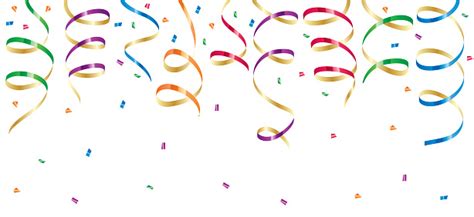 A long, narrow strip of brightly coloured paper that is used as a decoration for special…. Party Streamers Stock Illustration - Download Image Now - iStock