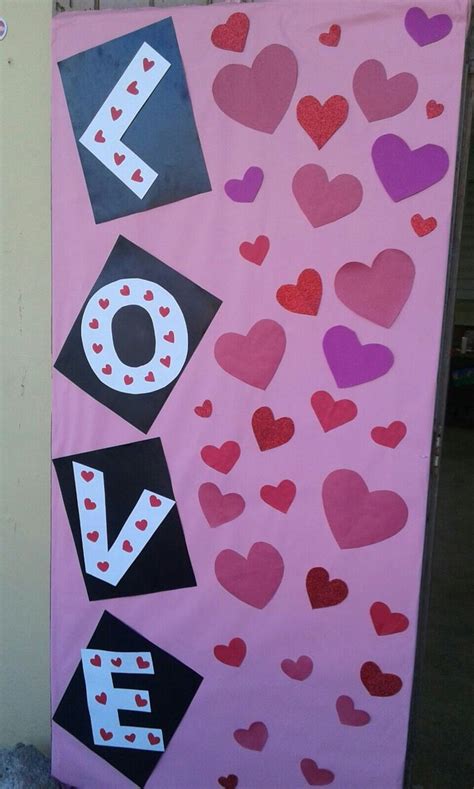14 mejores imágenes de Puertas decoradas para San Valentine en