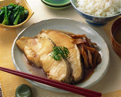 Japanese Simmered Fish Sakana No Nitsuke Recipe