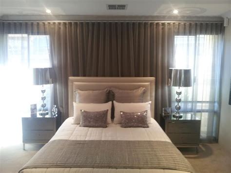 Bedroom curtains with blinds behind. sheer curtains over blinds | Dream master bedroom, Master ...