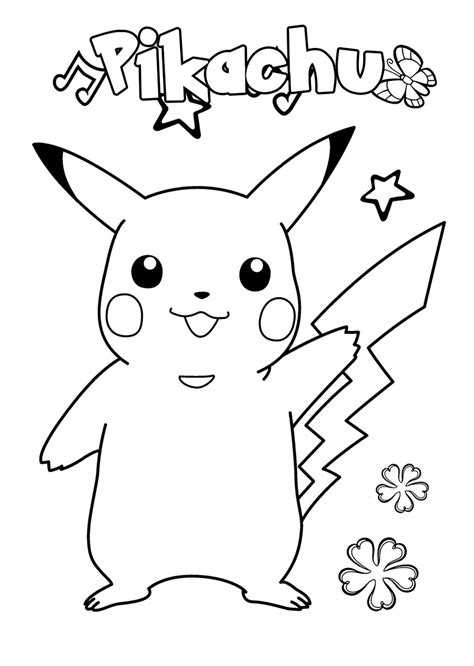 Dibujos De Pokemon Para Colorear 100 Mejores Imágenes Para Imprimir