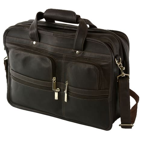 Hammer Anvil Turbo Expandable Laptop Briefcase Colombian Leather