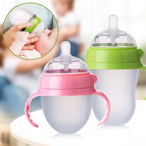 150250ml Baby Bottle Infant Newborn Learn Feeding Drinking Milk