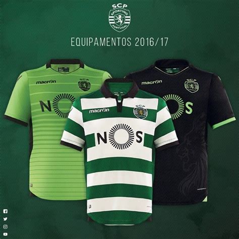 Jose alvalade (lissabon) · schiedsrichter: Sporting Lissabon voetbalshirts 2016-2017 - Voetbalshirts.com