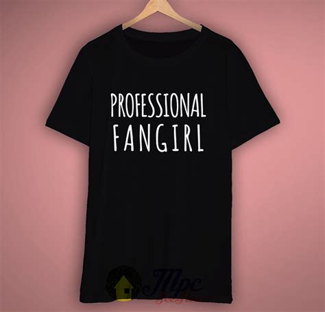 Professional Fangirl T Shirt Mpcteehouse 80s Tees