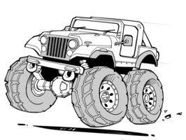 Here are ten jeep coloring pages printable that will take your child for an adventurous ride. cartoon jeep cherokee drawings - Google Search | Jeep art ...