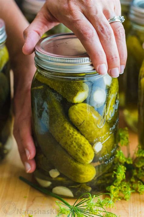 Canned Dill Pickle Recipe NatashasKitchen Com