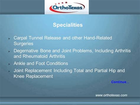 OrthoTexas: Orthopedic Doctors in Denton TX - YouTube