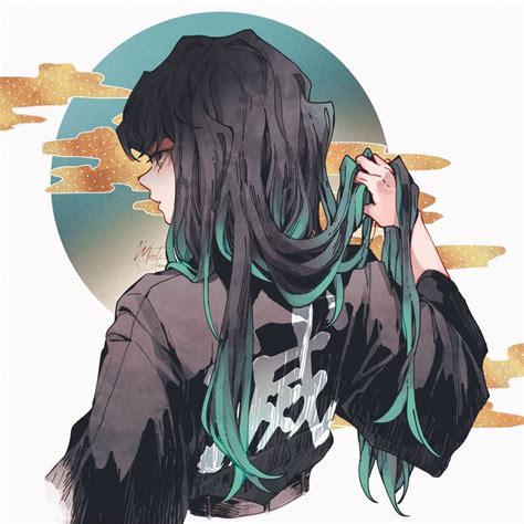 Urokodaki sakonji, also regarded as the cultivator of the style, tomioka giyu (the current water pillar and our favourite sad boy) sabito and makamo, and the protagonist, tanjiro. Pin en Muichiro Tokito