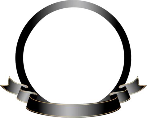 Tube cadre noir png - Black frame png - Cornice png