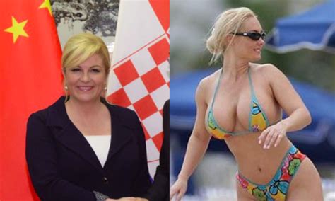 Supuestas Fotos De Presidenta De Croacia En Bikini Encienden En La Red
