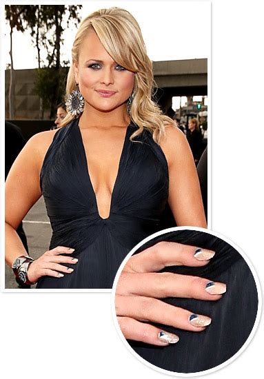 You may wear an appropriate black power suit for a crucial. Top Grammy Awards 2013 Nail Art. - Fashion Eye