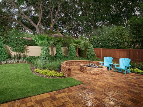 Backyard Landscape Design In Orlando Florida Blg Environmental
