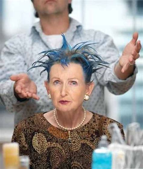As I Child I Witnessed My Grandmas Blue Hair Fiasco She Would Have