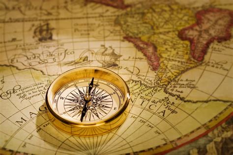 Find out what works well at set free alaska, inc from the people who know best. Compass and Antique Map | An antique gold compass set upon ...