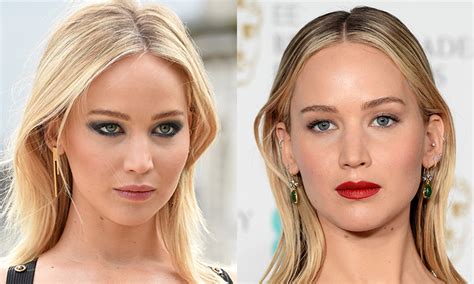 Jennifer Lawrence Shows Stunning Makeup Looks On Red