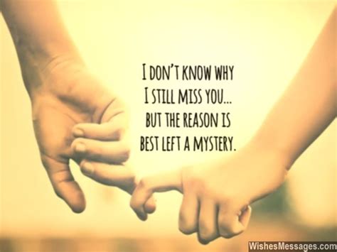 I miss my ex is a common problem that many individuals are facing. I Miss You Messages for Ex-Boyfriend: Missing You Quotes ...