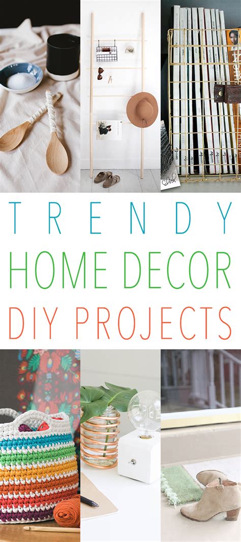 For a simple option, we've created printables for you to frame and add to your decor. Trendy Home Decor DIY Projects - The Cottage Market