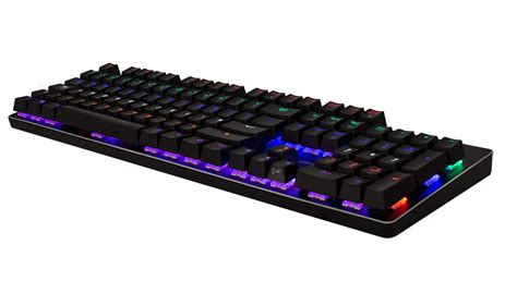 Nemesis Mechanical Led Backlit Gaming Keyboard Blue Switches Falcon