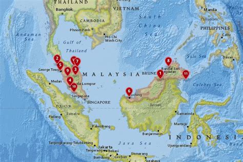 12 Best Places To Visit In Malaysia With Map And Photos Touropia