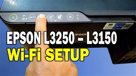 Epson L3250 Wifi Setup Epson L3250 L3150 Installation Using Wi Fi