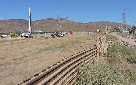 Autoridades En Tijuana Blindan Zonas Cercanas A Construcción Del Muro