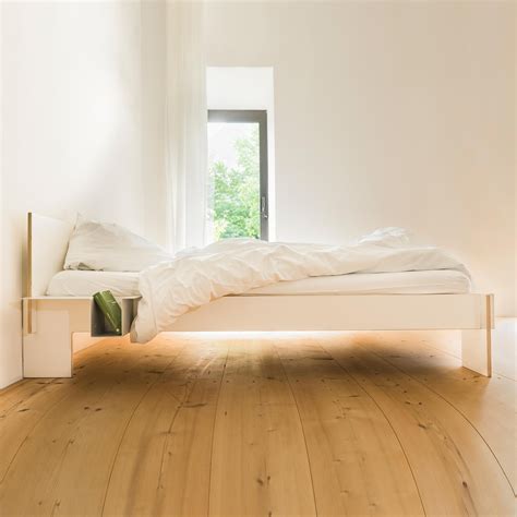 Tiefe 102,6cm | länge 212,6cm | höhe 36,5cm. Moormann Siebenschläfer Bett | AmbienteDirect