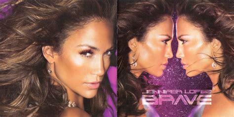 Encartes Pop Encarte Jennifer Lopez Brave