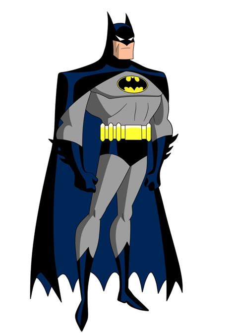 Batman Bruce Timm Style New Look By Noahlc Deviantart On