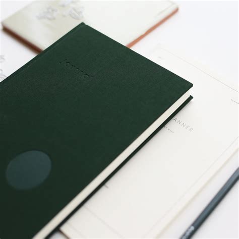 Hardcover Journal Dark Green Kartotek Copenhagen