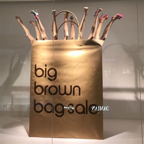 Bloomingdales 59th Street New York The Big Brown Bag Sale Now On