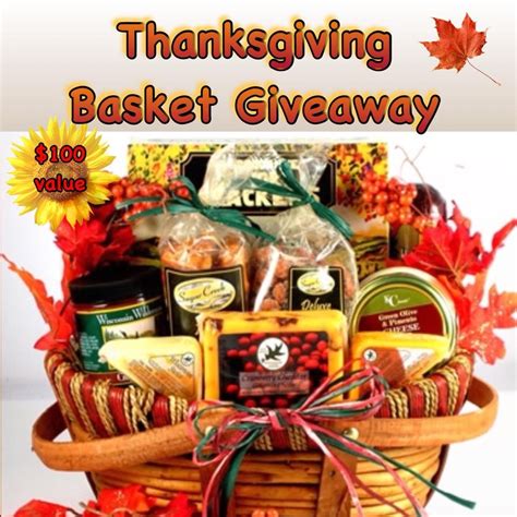Thanksgiving Dinner Baskets Giveaway By Victorious Events Llc In