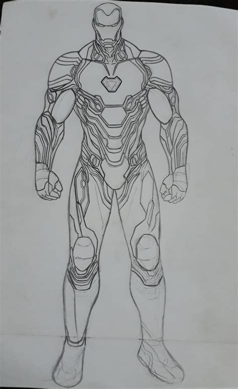 Iron Man Mark 85 Coloring Pages Clip Art Library
