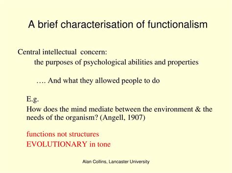 Ppt Functionalism And American Psychology Powerpoint Presentation Id