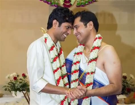 Two Gay Indian American Men Of Malayalee Origin Get Married In California The American Bazaar