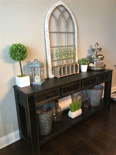 Console Table Decor Ideas Thegouchereye