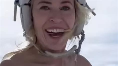 Chelsea Handler Posts Topless Skiing Video For 47th Birthday The Mercury