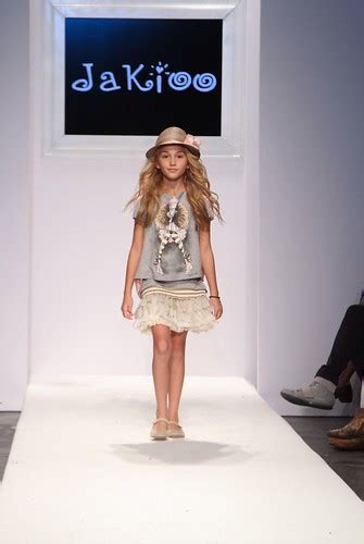 8 Year Old Super Model Angelina Porcelli Walks For Blu Mar Flickr