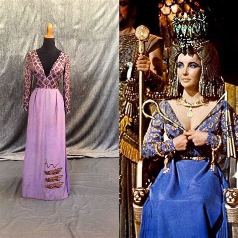 Film Cleopatra 1963 Costume Worn By Liz Taylor