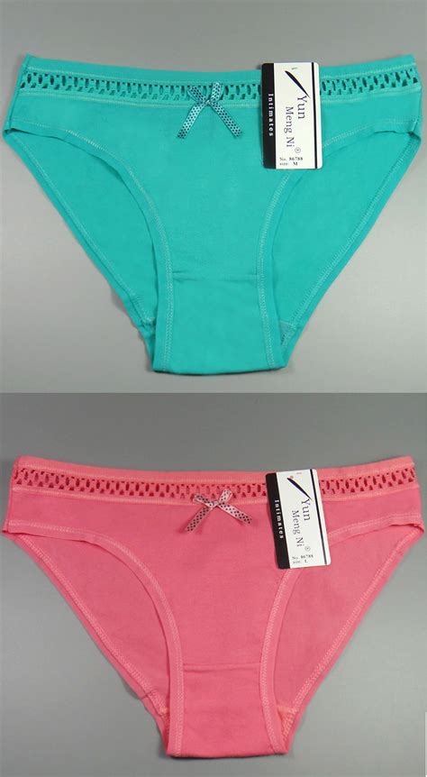 Yun Meng Ni Women Underwear Full Cotton Bikini Sexy Girls Teen Panties Buy Cotton Panties