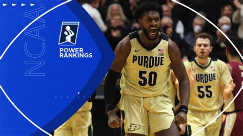 College Basketball Power Rankings Purdue Moves To №1 Baylor Edges