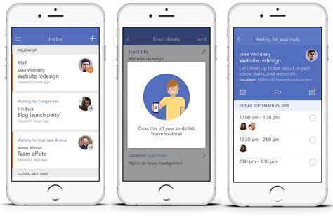 Thankfully, these appointment scheduling software and apps the free version of doodle allows you to create meeting polls to send to clients and prospects. Microsoft releases Invite for iPhone for organizing and ...