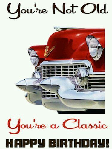 Classic Car Happy Birthday Free Clipart 20 Free Cliparts Download