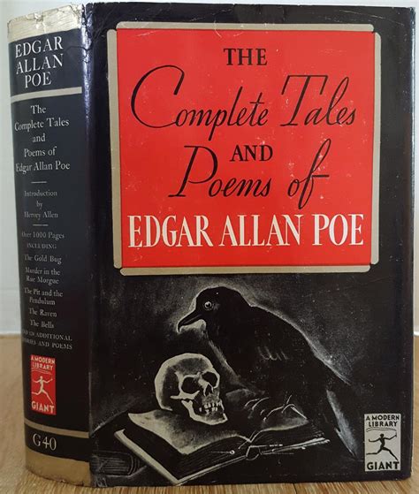 The Complete Tales And Poems Of Edgar Allan Poe By Poe Edgar Allan