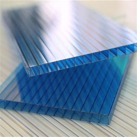 Blue Coated Multiwall Polycarbonate Sheets Coating Thickness 2 3 Mm 10 Mm At Rs 350 Square
