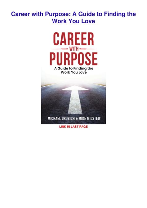 Ppt Download⚡️ Career With Purpose A Guide To Finding The Work You