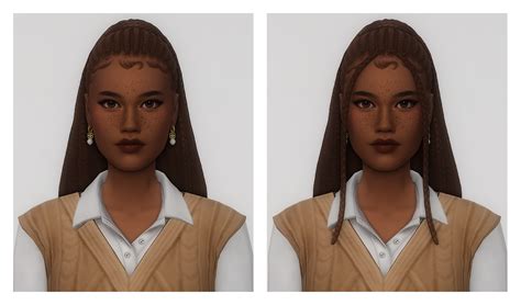 Oakiyo Fleur Hair The Sims 4 Create A Sim Curseforge