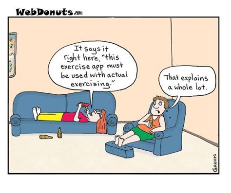 Exercise Cartoons Exercise Cartoon Webdonuts Webcomics Paleo Workout Workout Apps Workout