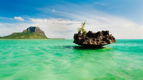 Mauritius Lagoon Bing Wallpaper Download