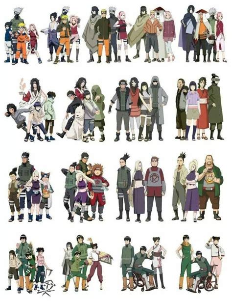 Boruto Naruto Characters Grown Up Naruto Fandom